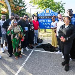 Park Naming Ceremony - Jayden Nelson Soccer Field